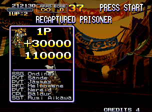 Metal Slug X screenshot 9 for Neo Geo AES